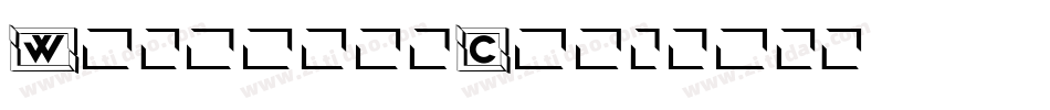 WolnoughCapitals字体转换
