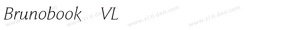 Brunobook-VL46字体转换