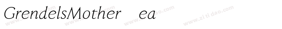 GrendelsMother-ea46字体转换