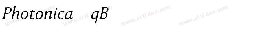 Photonica-qB56字体转换