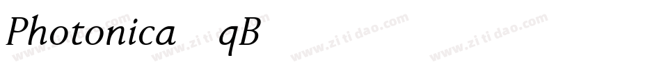 Photonica-qB56字体转换