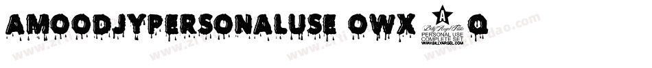 AmoodjyPersonalUse-owx7q字体转换