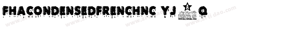 Fhacondensedfrenchnc-YJ7q字体转换