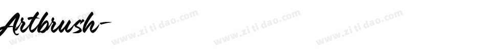 Artbrush字体转换