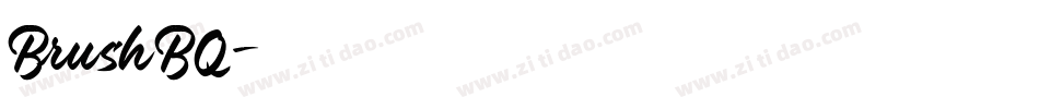 BrushBQ字体转换