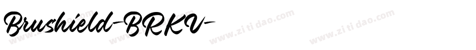 Brushield-BRKV字体转换
