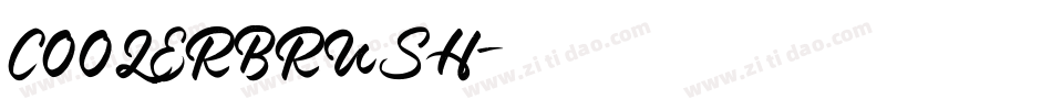 COOLERBRUSH字体转换