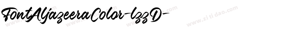 FontAljazeeraColor-lzzD字体转换 FontAljazeeraColor-lzzD字体转换