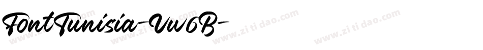 FontTunisia-Vw6B字体转换