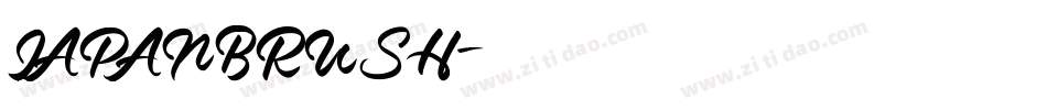 JAPANBRUSH字体转换