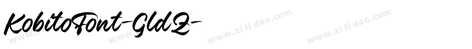 KobitoFont-GldZ字体转换