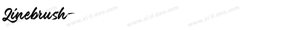 Linebrush字体转换