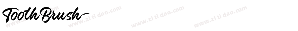 ToothBrush字体转换