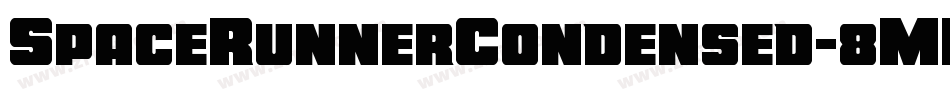 SpaceRunnerCondensed-8MMWD字体转换