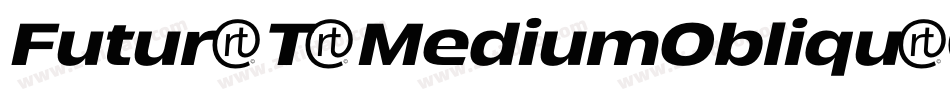 FuturaT-MediumObliqu字体转换