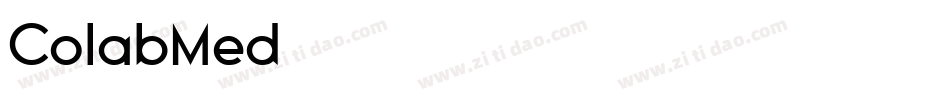ColabMed字体转换