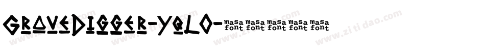 GraveDigger-YqLO字体转换