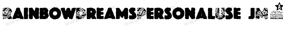 RainbowDreamsPersonalUse-jM20字体转换