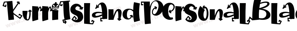 KurriIslandPersonalBlack-owxPB字体转换