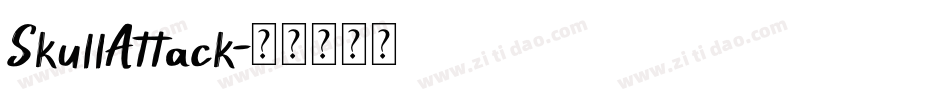 SkullAttack字体转换