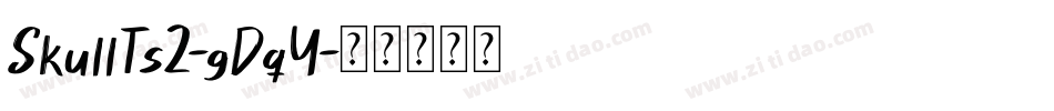 SkullTs2-gDqY字体转换