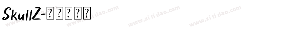 SkullZ字体转换