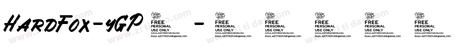 HardFox-yGP2字体转换