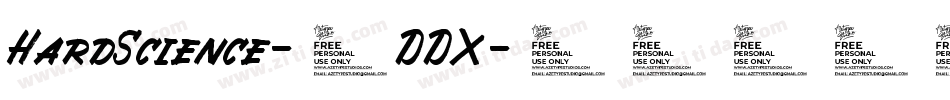 HardScience-3DDX字体转换