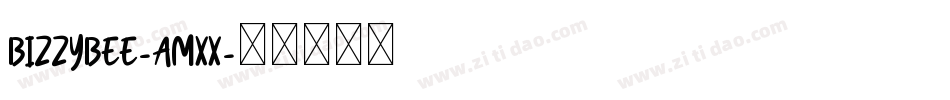 BizzyBee-AmXx字体转换