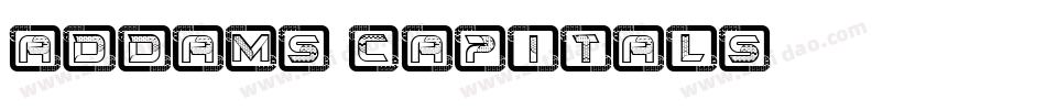 Addams-Capitals字体转换