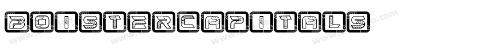 BoisterCapitals字体转换