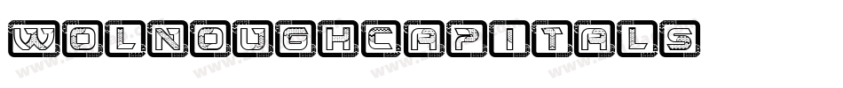 WolnoughCapitals字体转换