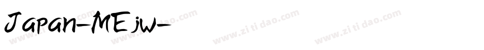 Japan-MEjw字体转换