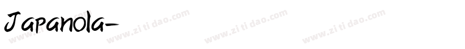 Japanola字体转换