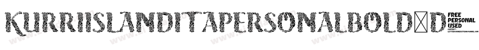 KurriIslandItaPersonalBold-d95qR字体转换