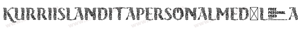 KurriIslandItaPersonalMed-L3AGn字体转换 KurriIslandItaPersonalMed-L3AGn字体转换