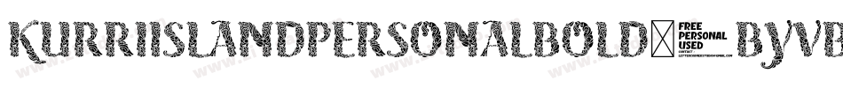 KurriIslandPersonalBold-4ByvB字体转换