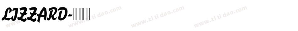 LIZZARD字体转换