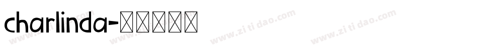 charlinda字体转换