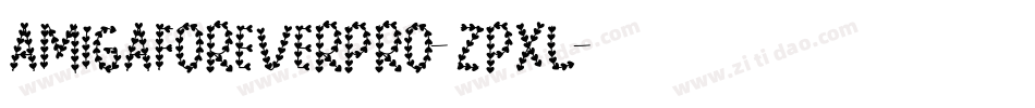 AmigaForeverPro-Zpxl字体转换