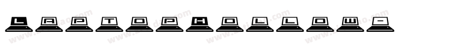 LaptopHollow字体转换