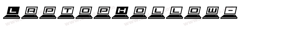 LaptopHollow字体转换