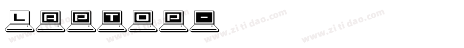 Laptop字体转换