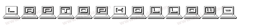 LaptopHollow字体转换