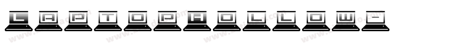 LaptopHollow字体转换