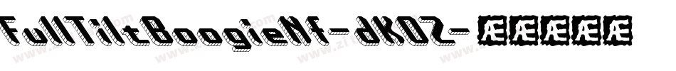 FullTiltBoogieNf-dKOZ字体转换