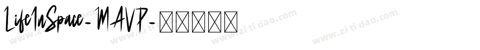 LifeInSpace-MAVP字体转换