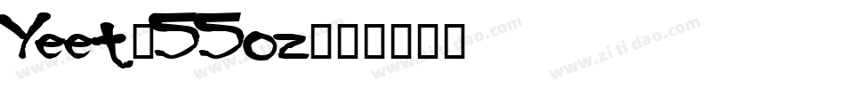 Yeet-55oz字体转换