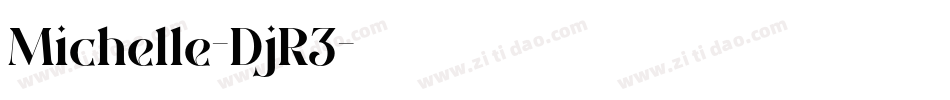 Michelle-DjR3字体转换
