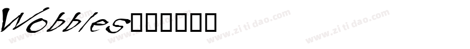 Wobbles字体转换